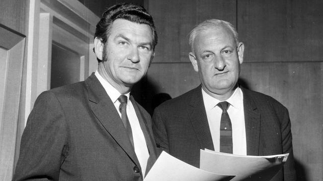 Hawke was with his good friend Lionel Revelman, Chairman of Bourkes Appliances, on the night that the retail boss died. Picture: supplied