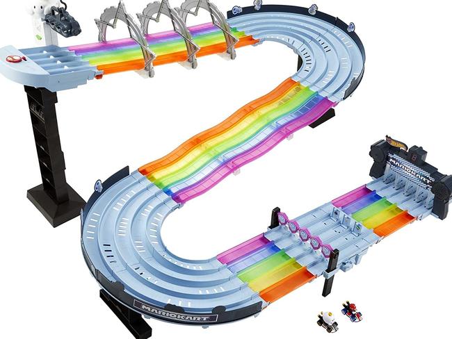 Hot Wheels Mario Kart Rainbow Road. Picture: Supplied