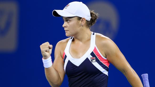 Ash Barty is proving unstoppable at the Wuhan Open.