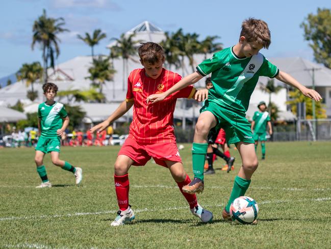 Football Queensland held the final FQ Academy carnival for U9 Ã¢â&#130;¬â&#128;&#156; U12 boys and girls at Endeavour Park. Pictures: Football Queensland