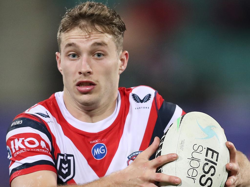 Roosters prodigy Sam Walker is set to take the NRL — and Origin — by storm. Picture: Getty Images