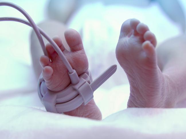 Babies at the Westmead Neonatal Intensive Care Unit are being places in makeshift nurseries due to lack of cot space. Picture: iStock