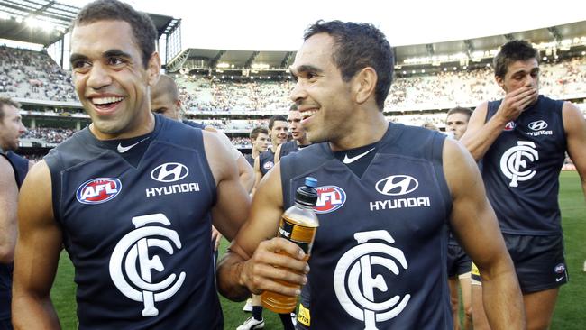 Chris Yarran and Eddie Betts.