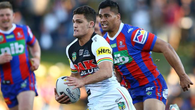 Nathan Cleary loves going big late in games.