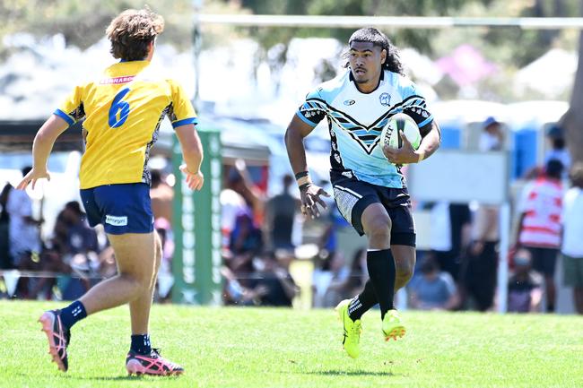 Fiji rugby 7's in Brisbane. Saturday October 6, 2024. Picture, John Gass