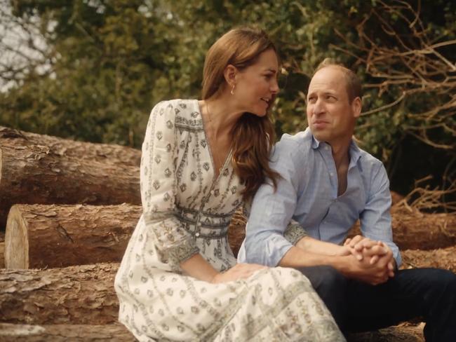 Princess Catherine and the future king are letting fans get a glimpse of their lives. Picture: @KensingtonRoyal on X