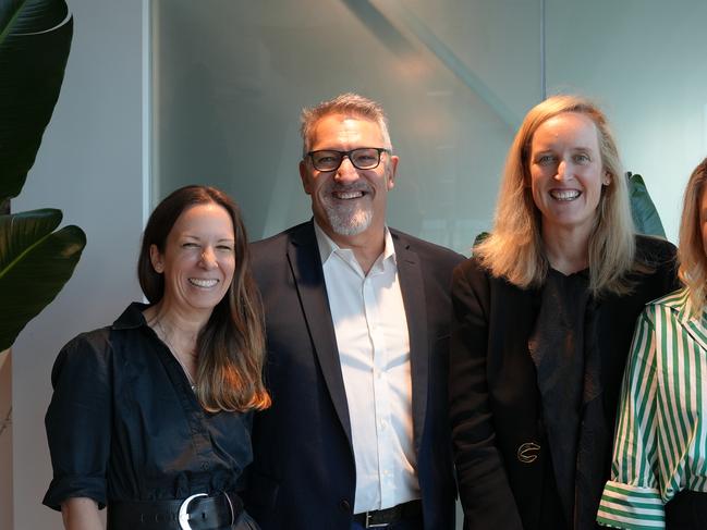 The GroupM leaders Pippa Berlocher, Peter Vogel, Aimee Buchanan and Maria Grives.