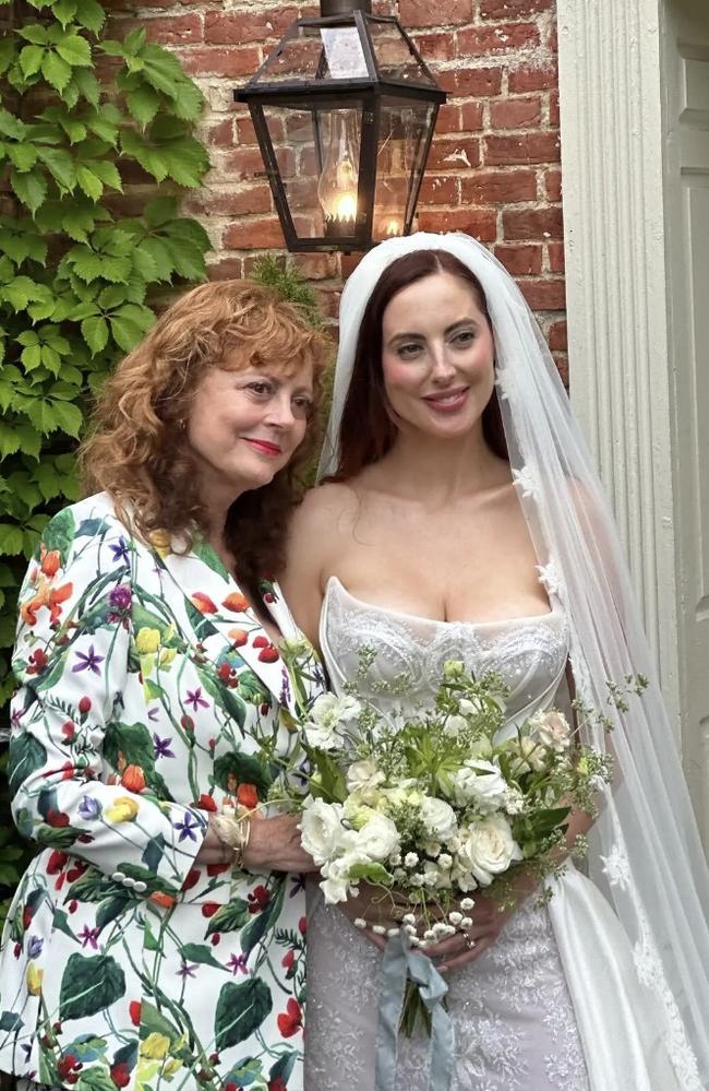 With her famous mother, Susan Sarandon. Picture: Instagram