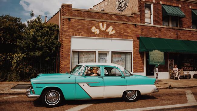 Sun Studio in Memphis, where Elvis recorded his first hit.