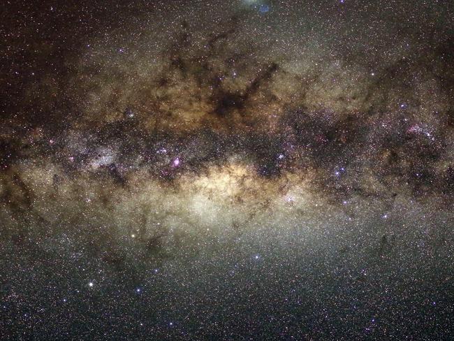 The centre of the Milky Way as seen from Wirrina, supplied for a feature onCarrickalinga's bid to become Australia’s first Dark Sky Community. Mustcredit: The Backyard Universe