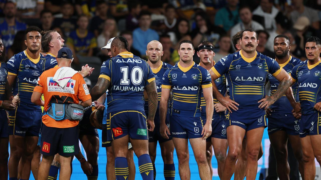 Clint Gutherson and the Eels were left to bemoan their missed opportunities. Picture: Getty Images