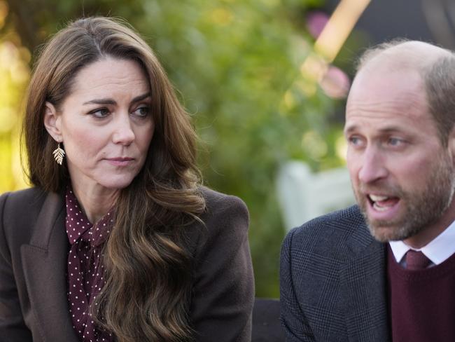 Princess Catherine and Prince William during their visit to Southport Community Centre. Picture: Getty Images