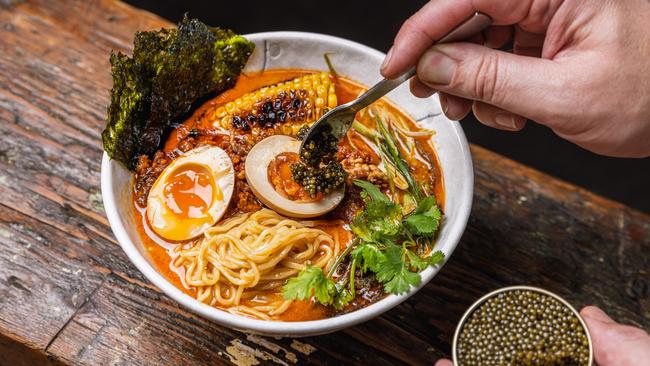 Lion and Buffalo’s cult dish ‘Better than Sex Ramen’ now comes with caviar.