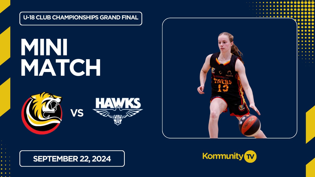 KTV Mini Match: Melbourne Tigers v Perry Lakes (Girls gold medal) - 2024 BA Under-18 Club Championships