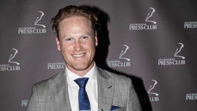 The Age sports reporter Sam McClure may have a rescinded Quill award reinstated despite his story sensationalising claims about an AFL team camp being discredited. Picture: Mathew Lynn