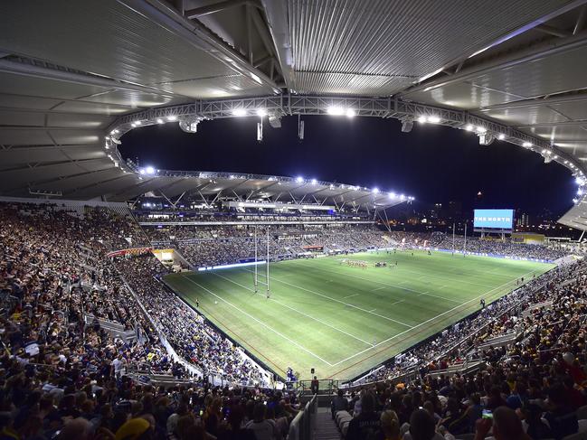 Queensland Country Bank Stadium was packed to the rafters several times during 2021. PICTURE: MATT TAYLOR.