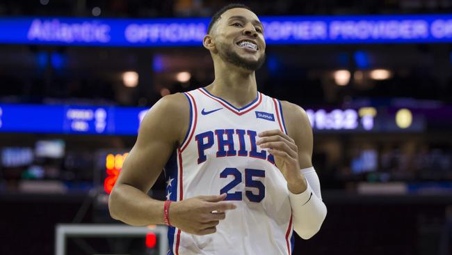 Ben Simmons can lift the Philadelphia 76ers in the NBA’s Eastern Conference. Picture: Getty Images