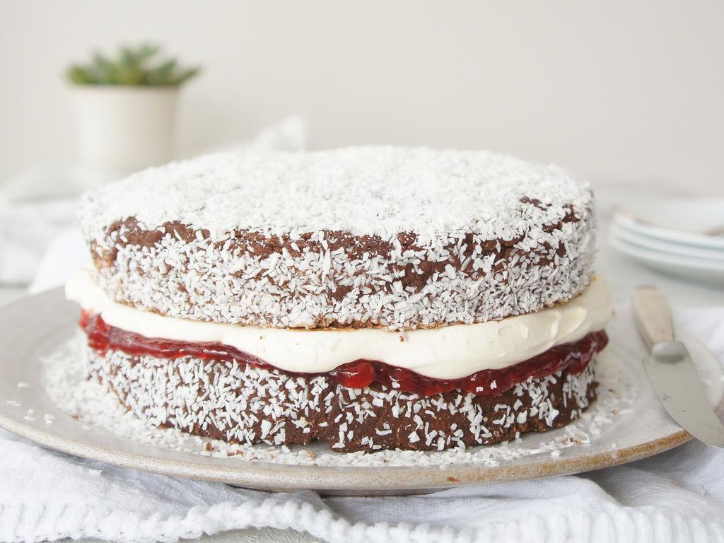 Lamington Sponge Cake. Picture: Supplied