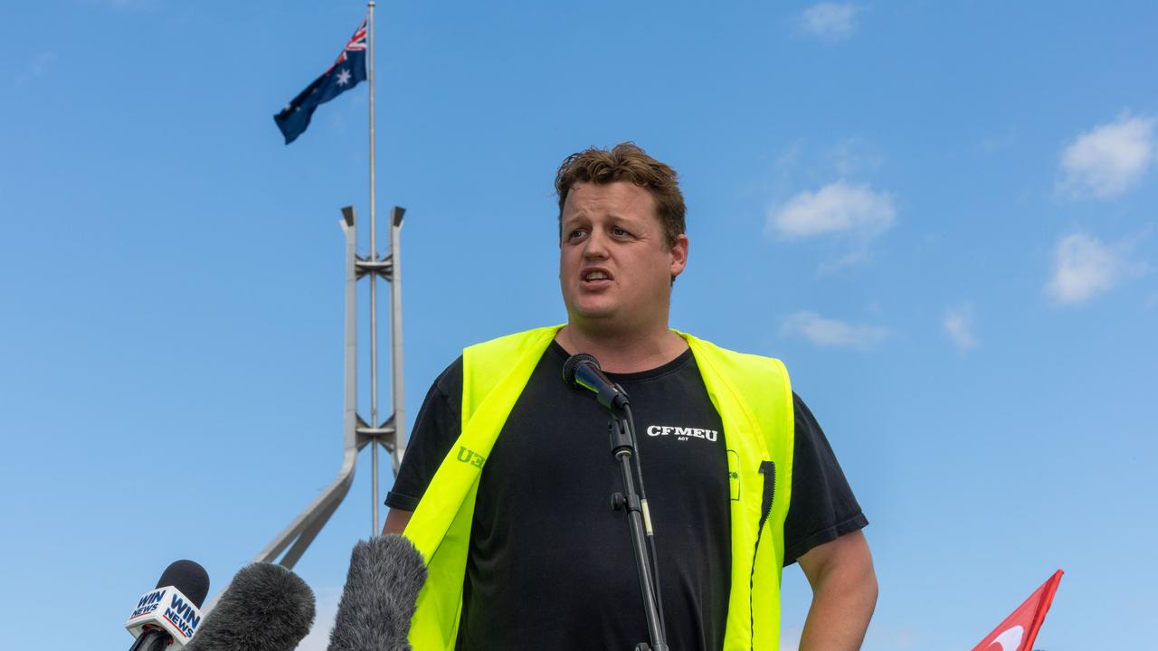 Union representation on the Reserve Bank board will ensure the institution is more representative of workers’ interests, CFMEU national secretary Zach Smith has claimed. Picture: NCA NewsWire / Gary Ramage