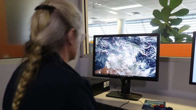 Bureau of Meteorology confirmed the Top End was predicted to be sandwiched between two tropical lows in the coming days.