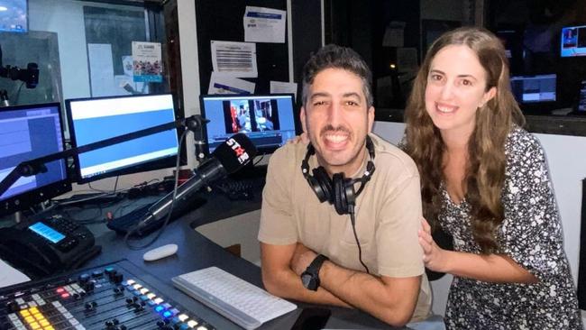 Crystal Vas and Anthony Salame make up Star 1063’s morning breakfast duo ‘Crystal &amp; Anthony’. Picture: Instagram / Star 1063