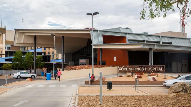 Alice Springs Hospital is located in the middle of the Central Australian township. Photo: Emma Murray