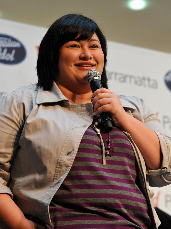 Chrislyn Hamilton was in the final six of Australian Idol in 2013. Brad Hunter