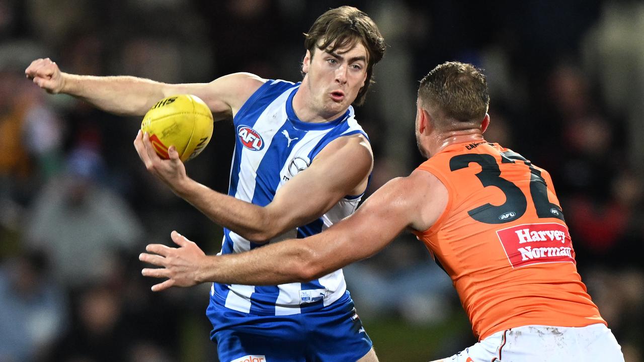 George Wardlaw suffered some hamstring issues late in his debut season. Picture: Getty Images