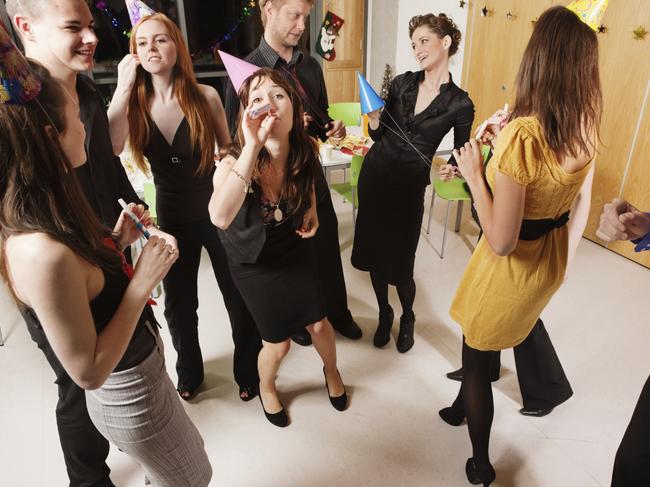 Office Christmas Party. iStock image. One use only.