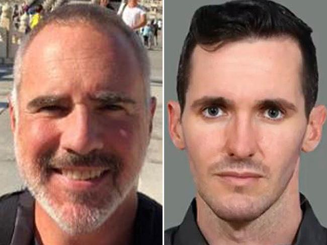 China-based journalists Michael Smith and Bill Birtles have been evacuated from China. Pictures: Supplied