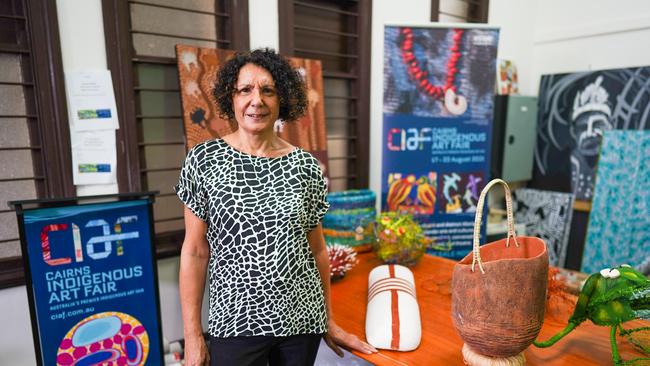 Cairns Indigenous Art Fair artistic director Janina Harding. Picture: Nuno Avendano