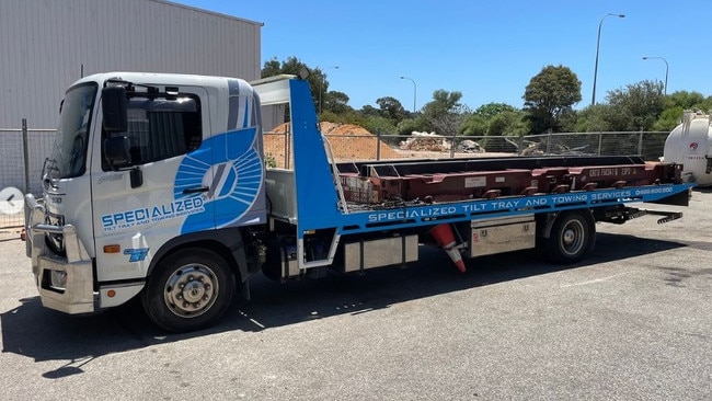 Specialized Tilt Tray and Towing Services have been accused of extorting drivers. Picture: Instagram