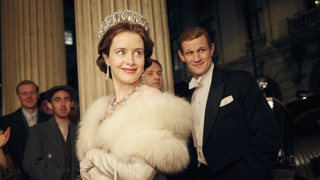 Claire Foy was paid less than Matt Smith despite being the lead in The Crown. Picture: Robert Viglasky/Netflix