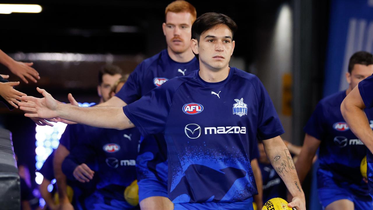 Zac Fisher started as the sub in round 7. Picture: Dylan Burns/AFL Photos via Getty Images