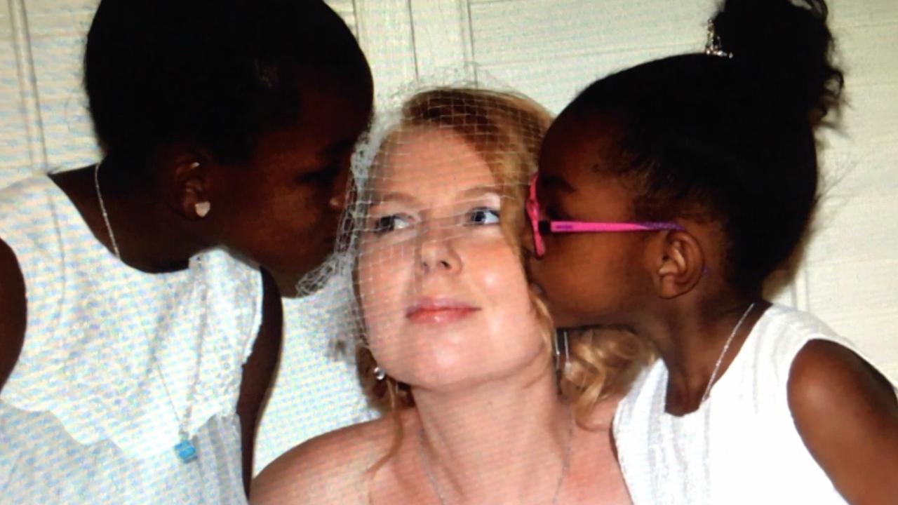 Lisa Cunningham with daughter Sanaa, right and Nayara left. Picture: supplied by family