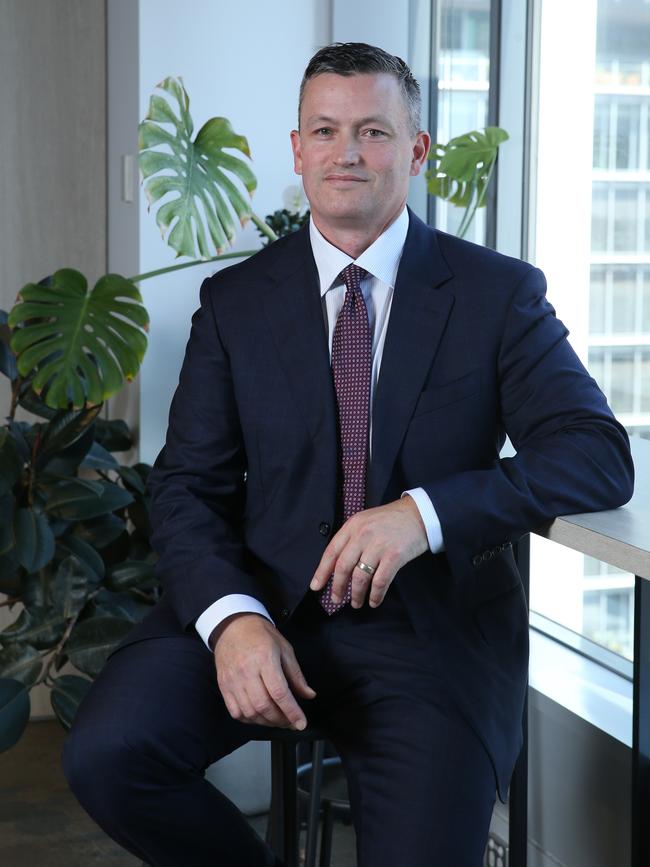 Wilson Asset Management lead portfolio manager Matt Haupt. Picture: Britta Campion