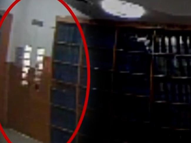 CCTV footage has emerged of the Adass Israel Synagogue firebombing. Picture: Supplied