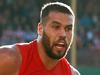 AFL Round 13 - Sydney Swans v Port Adelaide Power at the SCG. Sydney Swans' Lance Franklin in action. Picture: Toby Zerna