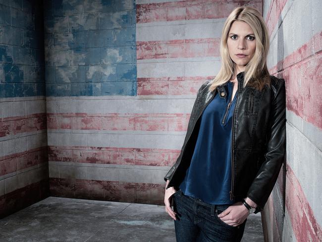 Tough act to follow ... Claire Danes as CIA agent Carrie Mathison in Homeland.