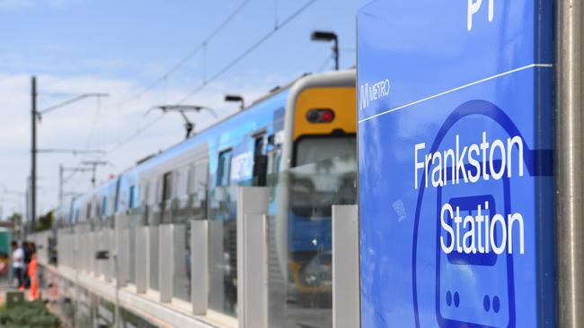 Work starts this month on the $50m rebuild of Frankston Train Station. Picture: JAMES ROSS