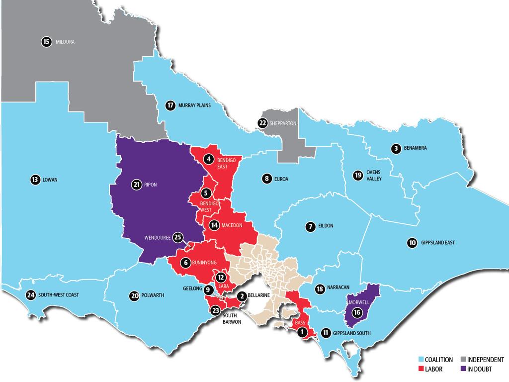 Victorian Electoral Map: Independents Rule Rural While Regional Cities ...