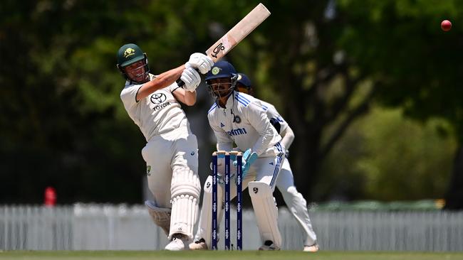 McSweeney hit the match winning runs against India A. (Photo by Albert Perez/Getty Images)