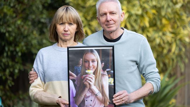 Ashwood couple Peter and Julie Mansell lost their daughter Morgan in 2018 to melanoma. Picture: Jason Edwards