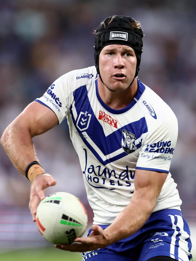 Matt Burton of the Bulldogs is one utility option for the Blues. Picture: Getty Images