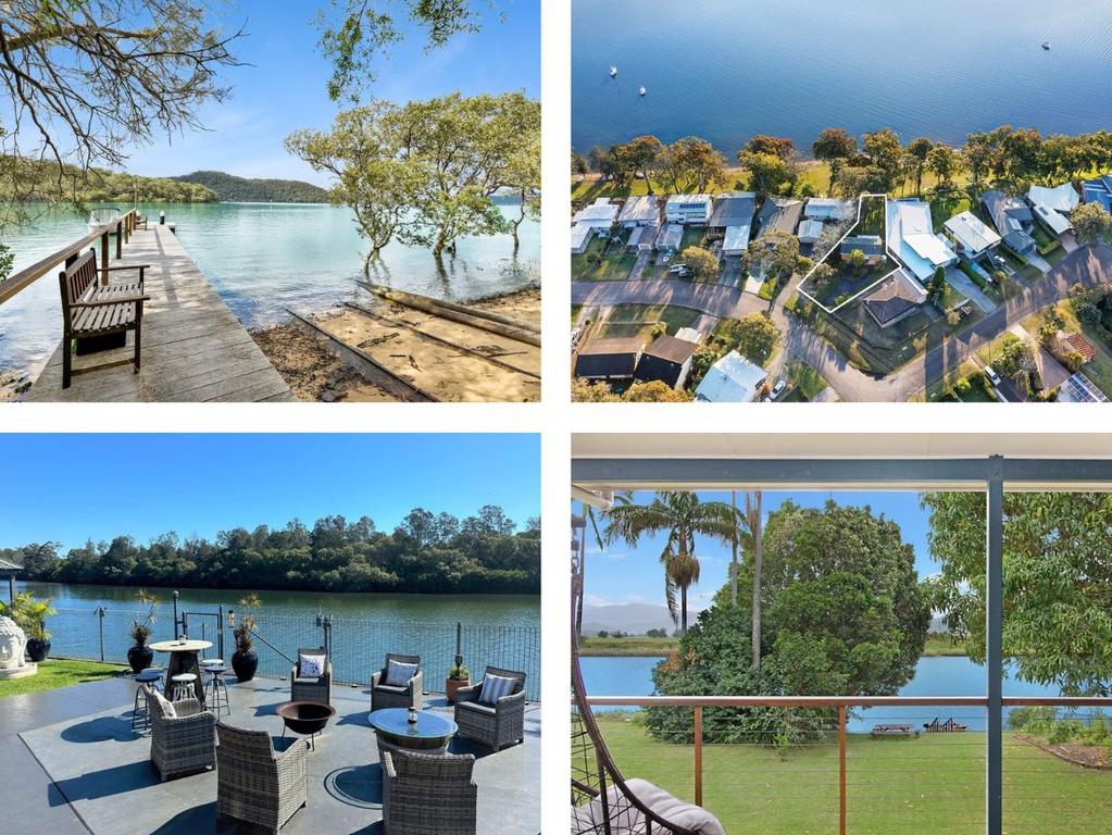 Waterfront houses on sale across NSW under $1 million.