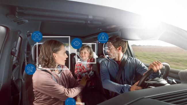 Advanced driver monitoring technology is increasingly prevalent in new cars. Picture: Bosch