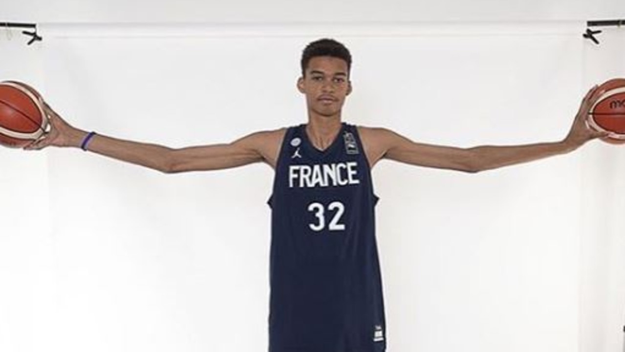 French teen star Wembanyama declares for 2023 NBA Draft