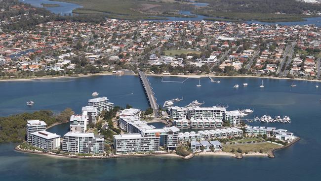 Ephraim Island — to the west is Paradise Point. Picture: Mike Batterham