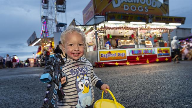 Flynn Christensen at the 2022 Toowoomba Royal Show, Saturday, March 26, 2022. Picture: Kevin Farmer