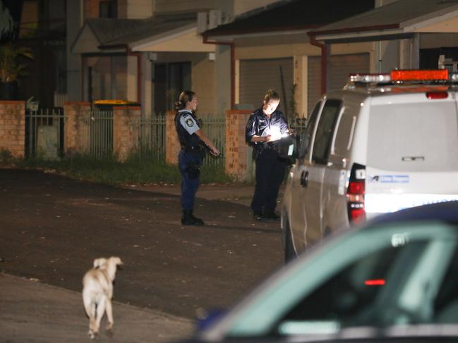 Police are investigating a home invasion in Bidwill last night. Picture: Dean Asher